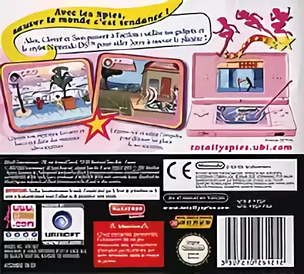 Image n° 2 - boxback : Totally Spies! 3 - Secret Agents